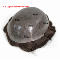 Colle Gel Cola PU pour Extensions de Cheveux Adhésives, Extensions Injectées, Fioox, Toupet, Compléments Capillaires – Pas Besoin de Mélanger la Colle