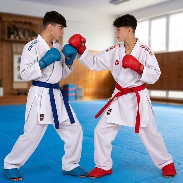 High Quality Custom Logo Karate Training Kumite Uniform WKF Gi Kimono