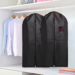 Tùy chỉnh may Túi sinh thái vải quần áo Bìa <span class=keywords><strong>Bag</strong></span> đối với áo khoác & quần áo bao bì cá nhân túi bụi - Product Image 4