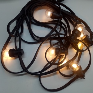 Portalámparas E27 B22 Conectable IP65, Enchufe de Goma, Guirnaldas de Luces para Exteriores de 10m 50m 100m, Iluminación de Festón Impermeable - Product Image 4