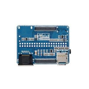 นาโนเบสบอร์ด(B) สำหรับราสเบอร์รี่พาย คอมพิวท์โมดูล 4 พอร์ต RJ45 กิกะบิตอีเธอร์เน็ต/USB/CSI 5V แหล่งจ่ายไฟ CM4-NANO-B - Product Image 4