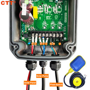 Pompes Solaires à Tête de 80m DC pour Forage Profond en Afrique pour Irrigation, <span class=keywords><strong>Pompe</strong></span> Hélicoïdale <span class=keywords><strong>Solaire</strong></span> Submersible avec Vis 24V - Product Image 5