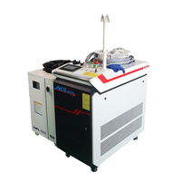Machine de soudage laser 3000W en promotion, machine de nettoyage laser CNC pour tôles d'acier 4 en 1