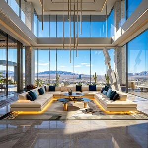 Nuevo Sofá de Tela de Lujo en Forma de U para Sala de Estar, Estilo Árabe, Personalizable para Proyectos de Villas, 2026 - Product Image 2