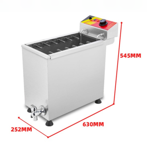 Friteuse électrique intelligente avec programmes prédéfinis Machine de cuisson électrique commerciale à une touche - Product Image 1