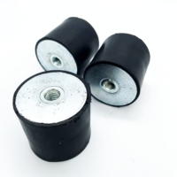 Blocs silencieux haute performance amortissement des vibrations Supports en caoutchouc DD avec inserts métalliques pour moteurs