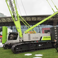 Grúa Móvil Usada Sany Kobelco Hitachi Zoomlion, Grúa sobre Orugas de 100t, 130 Toneladas, Grúa Torre de 30, 25, 50, 55, 70 Toneladas