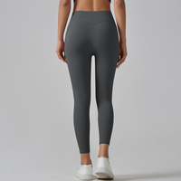 Fitness Yoga Broeken Oefening Hardlopen Op Maat Gym Mode Sport Yoga Leggings Hoge Billift Elastische Taille Ademend Effen
