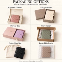 Agenda Hongbo Luxe A5, 39 couleurs, cuir grainé A5, 6 anneaux dorés, personnalisation disponible, poche pour documents