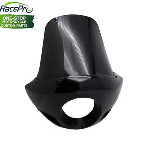 Faro delantero de motocicleta de 5 3/4 ", lámpara de cabeza de <span class=keywords><strong>carenado</strong></span>, máscara delantera con Kit de montaje para Harley Touring Cruiser Chopper <span class=keywords><strong>Cafe</strong></span> <span class=keywords><strong>Racer</strong></span> - Product Image 6