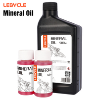 Huile minérale pour freins à disque hydrauliques de vélo LEBYCLE, liquide de frein, lubrifiant d'entretien, formule anti-usure et stable