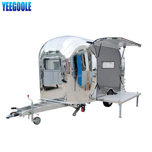 Chariot de distribution d'énergie Mobile, pour <span class=keywords><strong>Popcorn</strong></span>, camion d'aliments pour le petit déjeuner, remorque en vente, livraison rapide, CE - Product Image 1