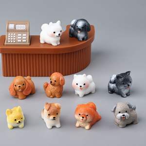Adorno de Resina 3D para Escritorio, Miniatura de Perro de Simulación, Accesorio de Joyería y Manualidades - Product Image 1