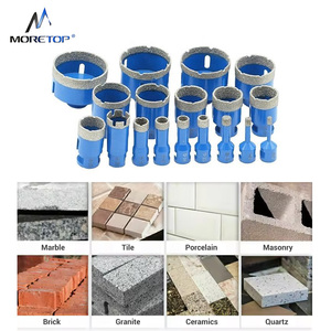 Punta diamantata per trapano sottovuoto con sega a forma di triangolo con trivellazione in gres porcellanato in ceramica marmo granito in muratura al quarzo - Product Image 5