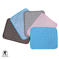 Tapis rafraîchissant pour chien, coussin rafraîchissant pour chiens et chats, couverture respirante, tapis de glace pour chat, lavable, pour canapé d'été, lit pour chien, tapis pour animaux de compagnie