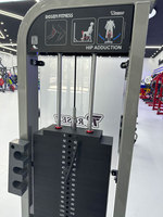 ROSEN Q235 Équipement de fitness commercial en acier pour la musculation des deltoides et du dos, machine à presser les épaules assise à charge guidée