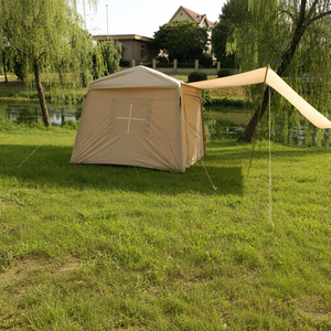 Tenda Gonfiabile per Portellone <span class=keywords><strong>Auto</strong></span> 380x230cm, <span class=keywords><strong>Casa</strong></span> da Campeggio Posteriore per SUV, in Oxford 210D e PVC ad Alta Resistenza, Portatile e Impermeabile - Product Image 1