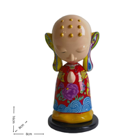 Hochwertige Maßgefertigte Umweltfreundliche Harz-Figur: Buddhistische Reise in den Westen, Tang-Mönch Sammlerstück, Geschenk, Heimdekoration