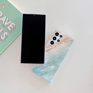 Custodie per telefoni in marmo con Cover posteriore in TPU morbido lucido sottile di lusso per Samsung <span class=keywords><strong>Galaxy</strong></span> <span class=keywords><strong>S22</strong></span> Ultra S21 FE Note 20 - Product Image 6
