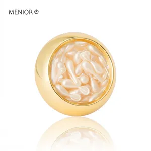 Pearl white Vitamin E Soft D3 Oil Softgel Face On Natural Facial Capsule