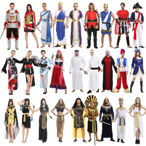 Ensemble de costumes de culture mondiale pour enfants 2026 en gros, prêt à expédier – Tenues de scène d'Halloween : Arabe, Égyptien, Grec, Romain, Pharaon, Toge - Product Image 2