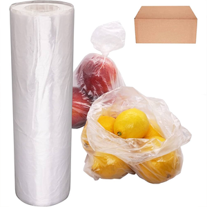 Nhà Máy Bán Buôn Giá T-Shirt PE Mang Theo Túi Gia Cố Xử Lý Biểu Tượng Tùy Chỉnh Cuộn Cho Siêu Thị Bao Bì Mua Sắm Bán Lẻ - Product Image 4