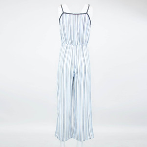 Combinaison courte à nouer devant - Bleu - Product Image 4