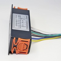 Controlador de Temperatura Digital Programable KT-204, Controla Cuatro Cargas, Refrigeración, Descongelación, Ventilador, Iluminación, 2 Sensores