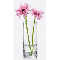 Vase à longues cylindres en verre personnalisé, décoration de noël, liquidation de décorations, pour mariage, pour table