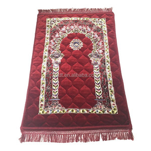 Tapis de prière islamique, tapis de prière musulman, antidérapant, épais, salat - Product Image 2