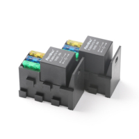 Boîte de relais de rechange automobile 12V/24V 30/40A pré-câblage personnalisable boîte de relais et de fusibles à 3 voies avec modules remplaçables
