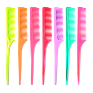 Peignes en plastique en stock, peignes à queue pointue, peignes de mise en valeur, peignes plats, peignes de coiffure, fournitures de magasin à deux dollars, cheveux - Product Image 3