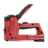 Agrafeuse robuste 4-en-1 pour rembourrage d'usine OEM, agrafeuse à réglage manuel pour bois, artisanat, menuiserie, décoration bricolage