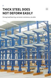Giá đỡ <span class=keywords><strong>cantilever</strong></span> thép hai mặt, tự đứng, có thể điều chỉnh, tải trọng 100-500kg, kệ sơn chống ăn mòn, lắp ráp nhanh - Product Image 5