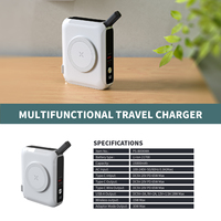 Nouveau chargeur de voyage universel 65W double USB-C pour batterie externe pour ordinateur portable 15000mAh chargeur de batterie de banque de charge magnétique