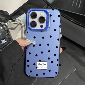 <span class=keywords><strong>Cover</strong></span> per Telefono con Cuore Nero a Pois Grandi per <span class=keywords><strong>iPhone</strong></span> 11 12 14 15 16 Pro Max XS Max XR 7 <span class=keywords><strong>8</strong></span> Plus, Custodia Antiurto con Paraurti Posteriore - Product Image 5