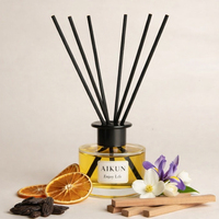 Diffuseur de parfum à bâtonnets AIKUN, coffret cadeau délicat personnalisable, décoration de fête à domicile, ambiance cosy, diffusion d'arômes continue