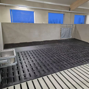 Tappetino in Gomma Rinforzato su Misura, Superficie Curva con Pendenza di 5% <span class=keywords><strong>verso</strong></span> il Fessure, per Pavimenti a Doghe, Facile da Pulire - Product Image 6