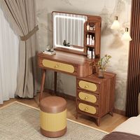Meubles de chambre à coucher intelligents, modernes, simples, multifonctionnels, coiffeuse, table de maquillage, armoire latérale
