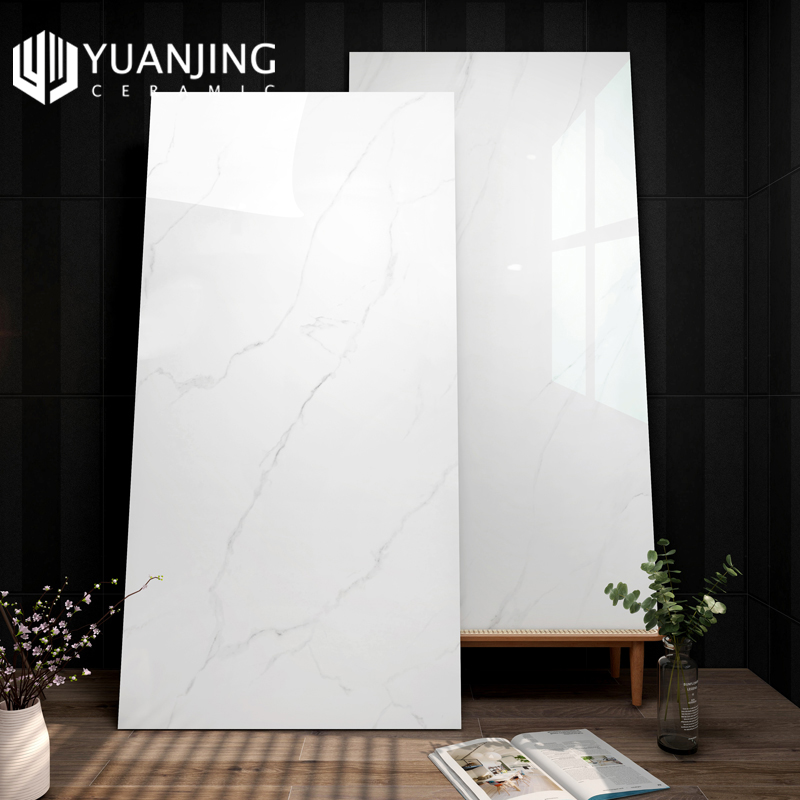 Terracotta White Glossy 900x1800mm Marble Slab Big Size Floor Tiles Porcelain Slab Non-Slip Bedroom Living Room Decoration Tiles