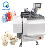 Machine automatique d'enfilage d'étiquettes volantes de vêtements Machine à nouer les étiquettes suspendues à oeillet nouage insertion d'étiquettes volantes Machine à cordes