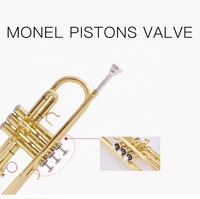 Standard Gold Brass Bb Key Bullfighter LTR-508L Trumpet High Quality Saxophone Accessory