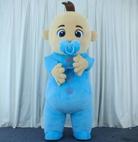 Costume de mascotte gonflable pour bébé garçon et fille 2026, costume de personnage animal, vêtement gonflé pour les événements festifs, vente chaude pour adultes