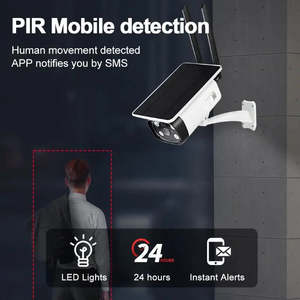 Doodle Smart Home 4G Exterior Inalámbrico Solar CCTV Cámara DE SEGURIDAD Detección PIR Teléfono móvil Monitoreo remoto a través de WiFi/IP - Product Image 4