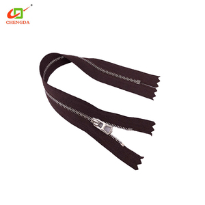 Chengda dây kéo kim loại mở cuối Brass dây kéo chống Brass răng zip hai cách 3 #5 #8 # đồng <span class=keywords><strong>Rose</strong></span> <span class=keywords><strong>Gold</strong></span> Gunmetal dây kéo - Product Image 3