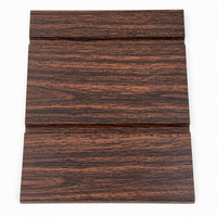 Panneau mural métallique isolé en polyuréthane anti-humidité 16 mm, design à 2 rainures, moderne, pour maison préfabriquée extérieure, respectueux de l'environnement