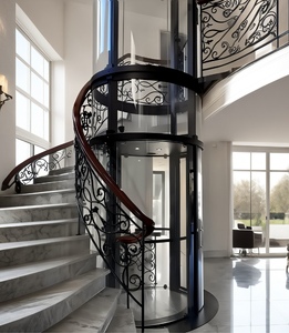 <span class=keywords><strong>Ascensor</strong></span> circular panorámico para interiores de 3 pisos <span class=keywords><strong>Ascensor</strong></span> circular para apartamentos <span class=keywords><strong>Ascensor</strong></span> doméstico - Product Image 6