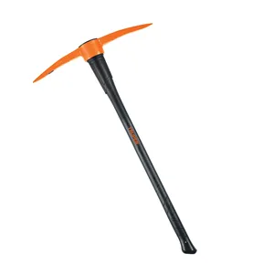 Truper 5 lb Pickaxe with 36' Fiberglass and Wood/Steel <b>Handle</b> for Garden and Farming Garden <b>Picks</b> Product - Product Image 1