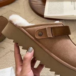 Designer Brand <b>Shoes</b> Ugq Fashion Winter Cute Fur Platform <b>Snow</b> Boots Slipper <b>Women</b> <b>Shoes</b> - Product Image 3