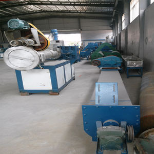 Kunststoff abfälle PE PP PET Recycling Granulat Herstellung Pelletier granulator Maschine - Product Image 2